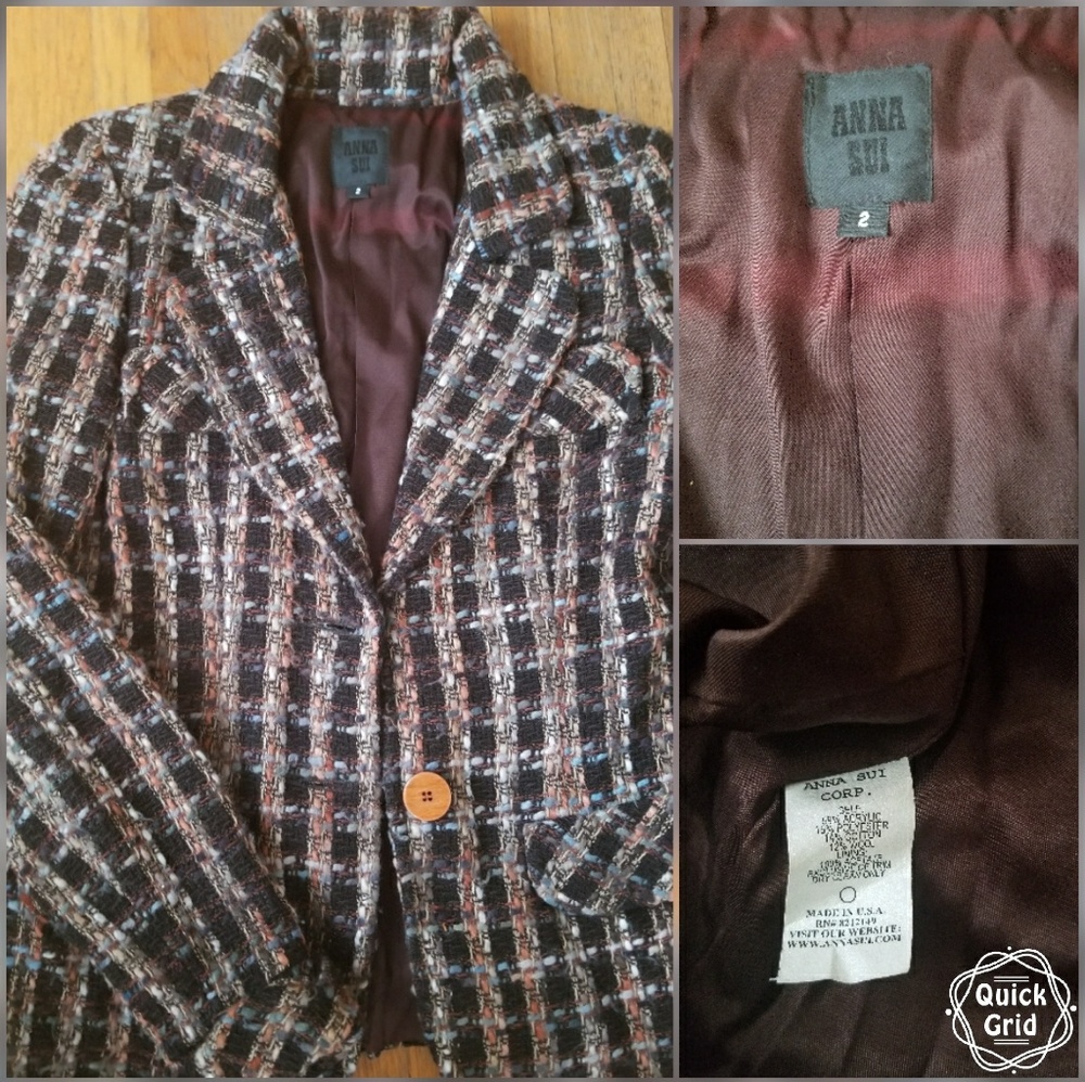 Anna Sui Jacket Size 2